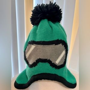 Old Navy Youth Knit Beanie/ Ski cap with Fleece Lining - youth medium